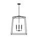 Capital Lighting - Four Light Foyer - Thea - Matte Black- Union Lighting Luminaires Decor