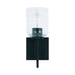 Capital Lighting - One Light Wall Sconce - Carter - Matte Black- Union Lighting Luminaires Decor