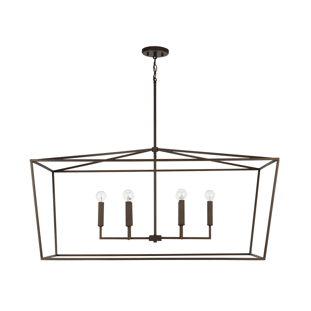 Capital Lighting - Six Light Island Pendant - Thea - Oil Rubbed Bronze- Union Lighting Luminaires Decor