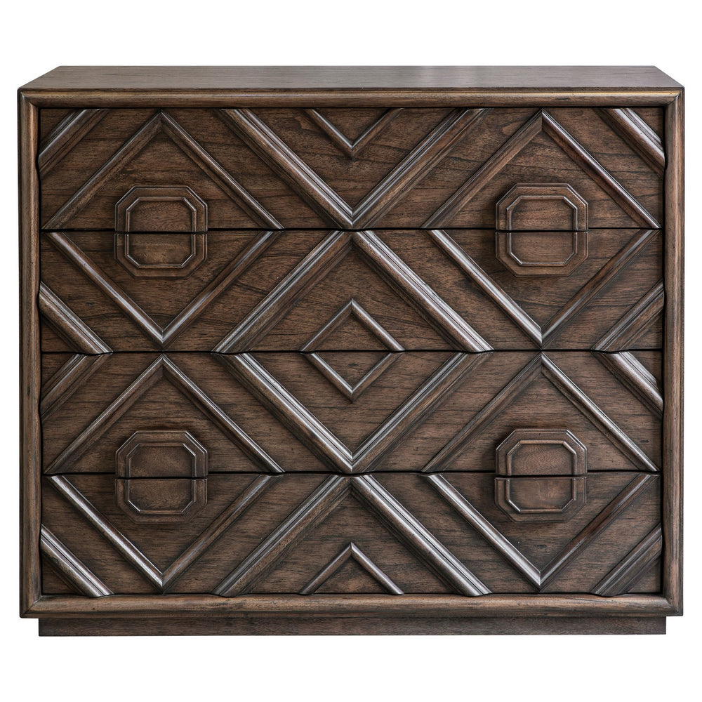 Uttermost - Drawer Chest - Mindra - Naturally Distressed And Hand Rubbed To Expose Natural Undertones- Union Lighting Luminaires Decor