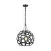 Visual Comfort Studio Canada - One Light Pendant - Feccetta - Midnight Black- Union Lighting Luminaires Decor
