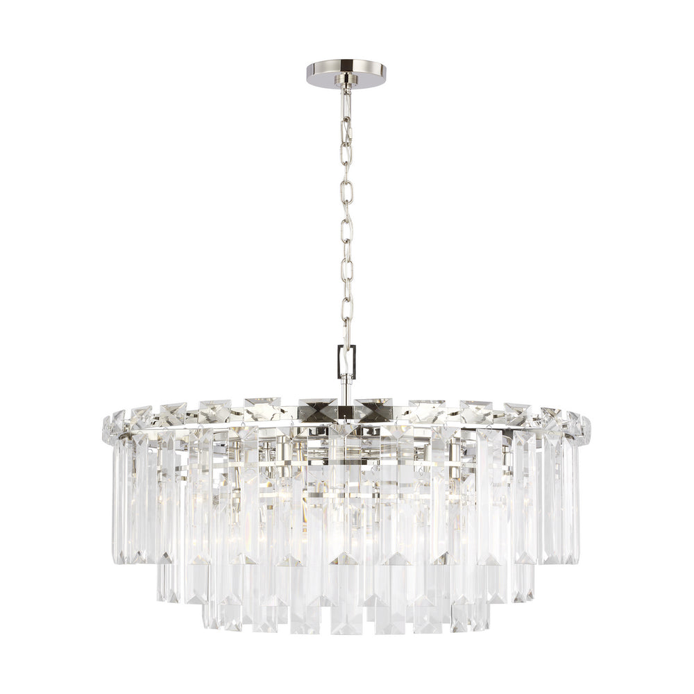 Visual Comfort Studio Canada - 16 Light Chandelier - Arden - Polished Nickel- Union Lighting Luminaires Decor