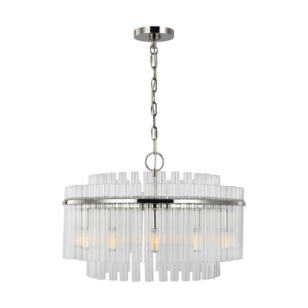Visual Comfort Studio Canada - 12 Light Chandelier - Beckett - Polished Nickel- Union Lighting Luminaires Decor