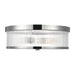 Visual Comfort Studio Canada - Two Light Flush Mount - Geneva - Polished Nickel- Union Lighting Luminaires Decor