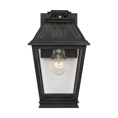 Visual Comfort Studio Canada - One Light Outdoor Wall Lantern - Falmouth - Dark Weathered Zinc- Union Lighting Luminaires Decor