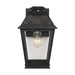 Visual Comfort Studio Canada - One Light Outdoor Wall Lantern - Falmouth - Dark Weathered Zinc- Union Lighting Luminaires Decor