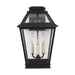 Visual Comfort Studio Canada - Three Light Outdoor Wall Lantern - Falmouth - Dark Weathered Zinc- Union Lighting Luminaires Decor