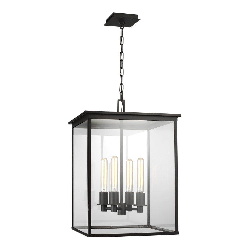 Visual Comfort Studio Canada - Four Light Hanging Lantern - Freeport - Heritage Copper- Union Lighting Luminaires Decor