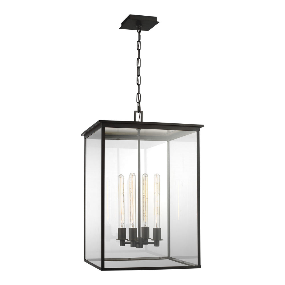 Visual Comfort Studio Canada - Four Light Hanging Lantern - Freeport - Heritage Copper- Union Lighting Luminaires Decor