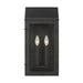 Visual Comfort Studio Canada - Two Light Outdoor Wall Lantern - Hingham - Textured Black- Union Lighting Luminaires Decor