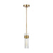 Visual Comfort Studio Canada - One Light Pendant - Geneva - Burnished Brass- Union Lighting Luminaires Decor