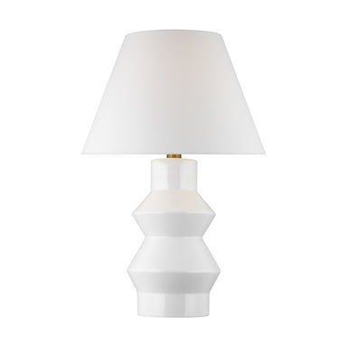 Visual Comfort Studio Canada - One Light Table Lamp - Abaco - Arctic White- Union Lighting Luminaires Decor