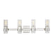 Visual Comfort Studio Canada - Four Light Vanity - Geneva - Polished Nickel- Union Lighting Luminaires Decor
