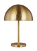 Visual Comfort Studio Canada - Two Light Table Lamp - Whare - Burnished Brass- Union Lighting Luminaires Decor