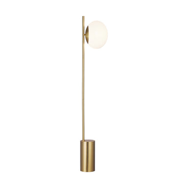 Visual Comfort Studio Canada - One Light Floor Lamp - Lune - Burnished Brass- Union Lighting Luminaires Decor