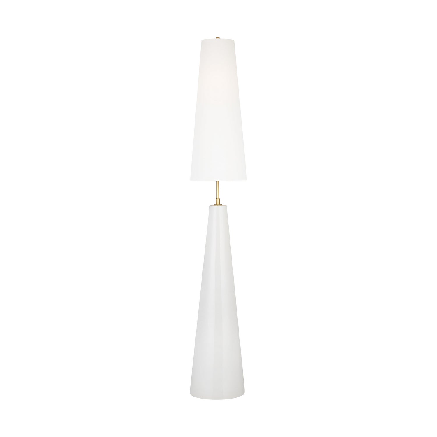 Visual Comfort Studio Canada - One Light Floor Lamp - Lorne - Arctic White- Union Lighting Luminaires Decor