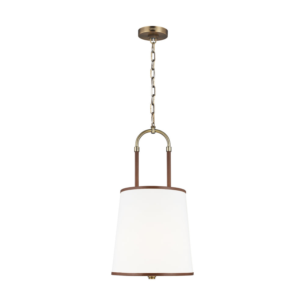 Visual Comfort Studio Canada - One Light Pendant - Katie - Time Worn Brass- Union Lighting Luminaires Decor