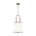 Visual Comfort Studio Canada - One Light Pendant - Katie - Time Worn Brass- Union Lighting Luminaires Decor
