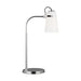 Visual Comfort Studio Canada - One Light Table Lamp - Hazel - Polished Nickel- Union Lighting Luminaires Decor