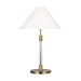 Visual Comfort Studio Canada - One Light Buffet Lamp - Robert - Time Worn Brass- Union Lighting Luminaires Decor