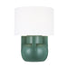 Visual Comfort Studio Canada - One Light Table Lamp - William - Matte Green- Union Lighting Luminaires Decor