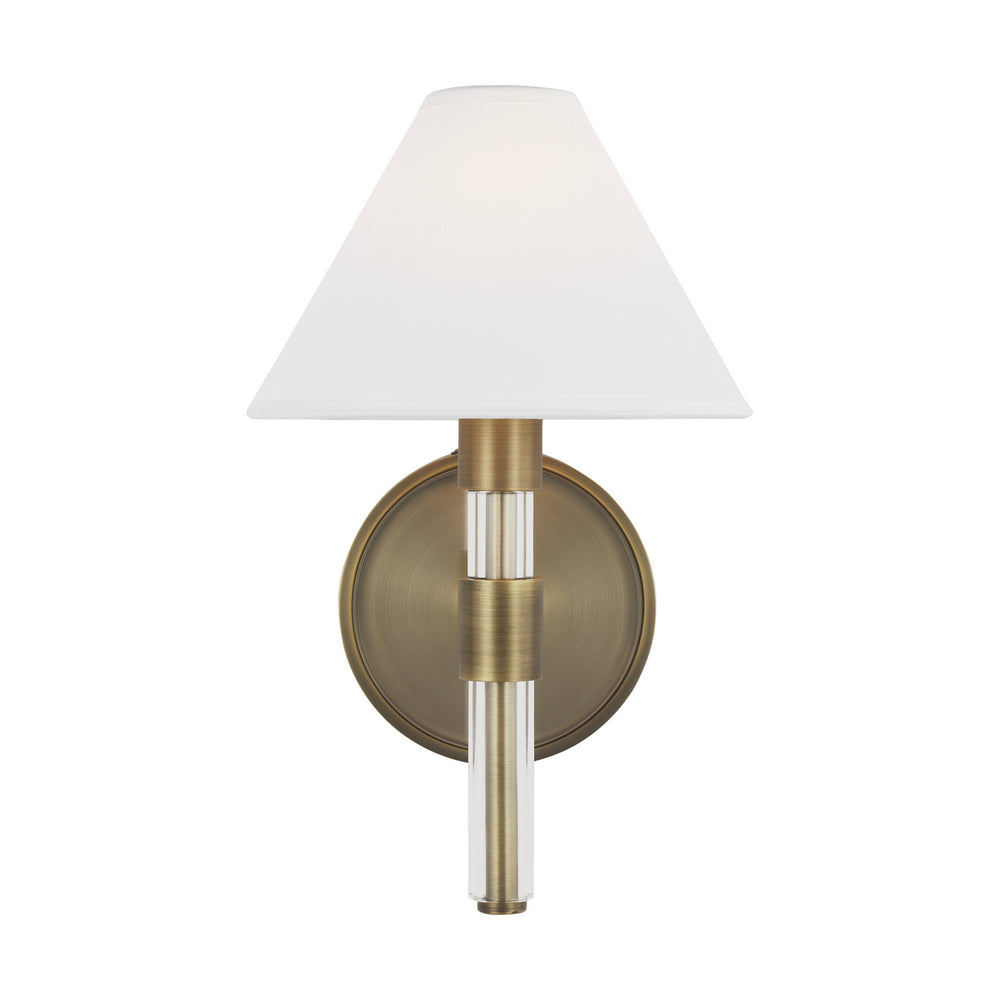 Visual Comfort Studio Canada - One Light Wall Sconce - Robert - Time Worn Brass- Union Lighting Luminaires Decor