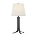 Visual Comfort Studio Canada - One Light Table Lamp - Logan - Aged Iron- Union Lighting Luminaires Decor