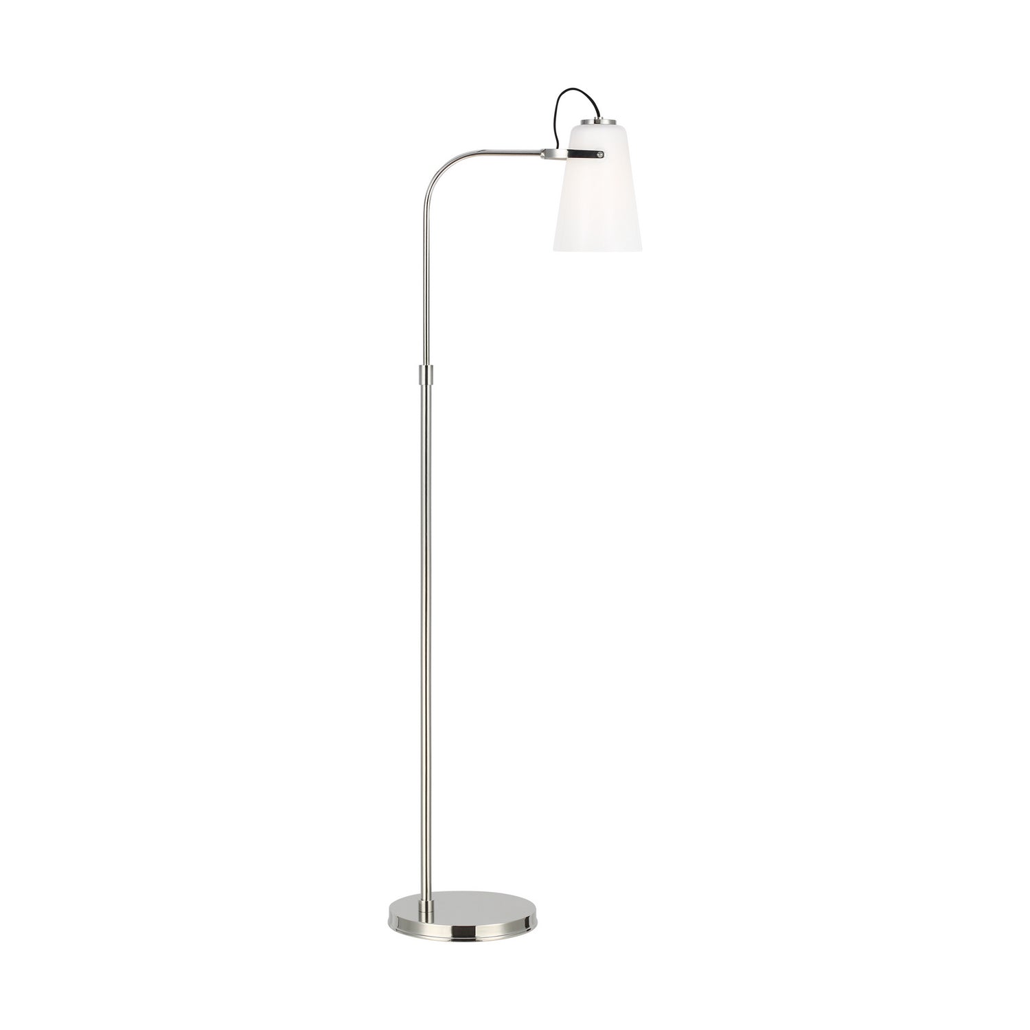 Visual Comfort Studio Canada - One Light Floor Lamp - Hazel - Polished Nickel- Union Lighting Luminaires Decor