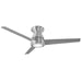 Modern Forms Fans Canada - 44" Ceiling Fan - Tip-Top - Brushed Aluminum/Titanium- Union Lighting Luminaires Decor