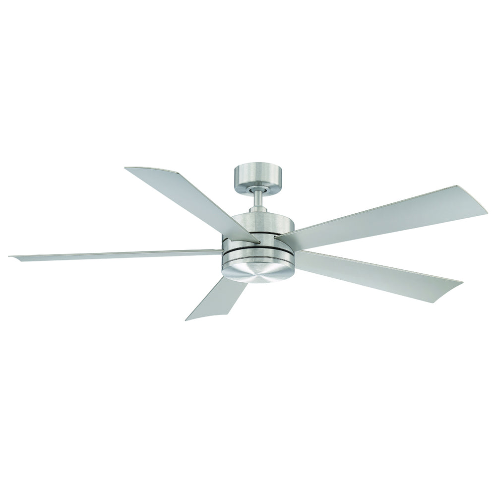 Modern Forms Fans Canada - 60"Ceiling Fan - Wynd - Stainless Steel- Union Lighting Luminaires Decor