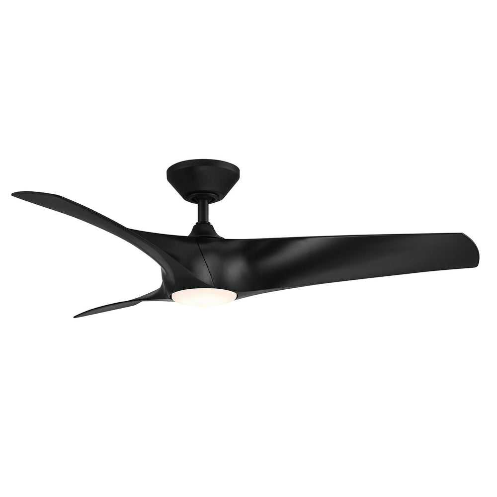 Modern Forms Fans Canada - 52" Ceiling Fan - Zephyr - Matte Black- Union Lighting Luminaires Decor