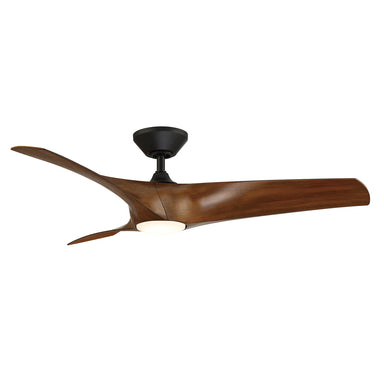 Modern Forms Fans Canada - 52"Ceiling Fan - Zephyr - Matte Black/Distressed Koa- Union Lighting Luminaires Decor