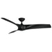 Modern Forms Fans Canada - 62"Ceiling Fan - Zephyr - Matte Black- Union Lighting Luminaires Decor