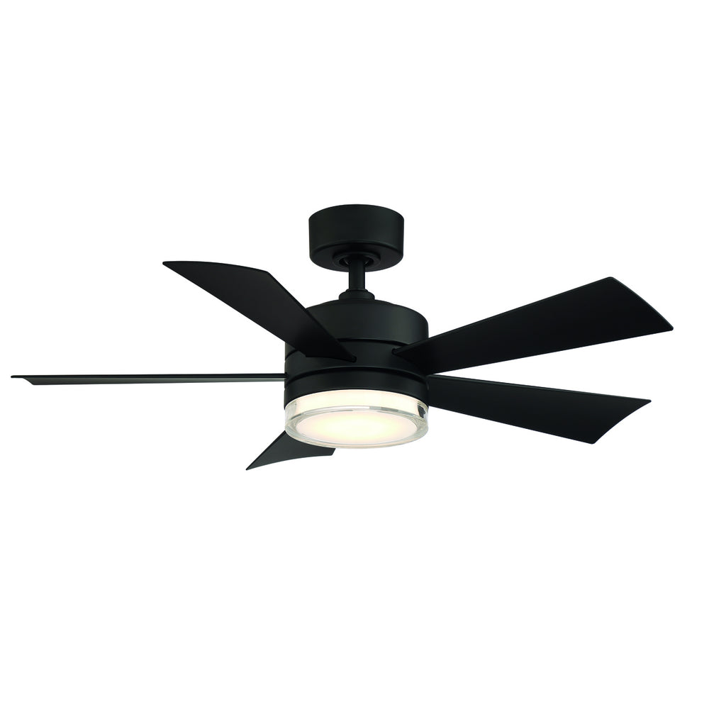 Modern Forms Fans Canada - 52"Ceiling Fan - Wynd - Matte Black- Union Lighting Luminaires Decor