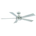 Modern Forms Fans Canada - 60"Ceiling Fan - Wynd - Stainless Steel- Union Lighting Luminaires Decor