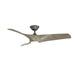 Modern Forms Fans Canada - 52"Ceiling Fan - Zephyr - Graphite/Weathered Wood- Union Lighting Luminaires Decor