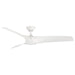 Modern Forms Fans Canada - 52"Ceiling Fan - Zephyr - Matte White- Union Lighting Luminaires Decor
