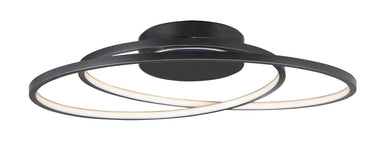 ET2 - LED Flush Mount - Cycle - Black- Union Lighting Luminaires Decor