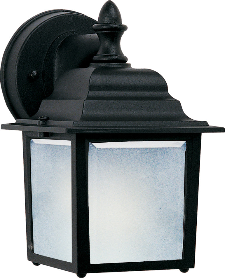 Maxim - LED Outdoor Wall Sconce - Builder Cast LED E26 - Black- Union Lighting Luminaires Decor