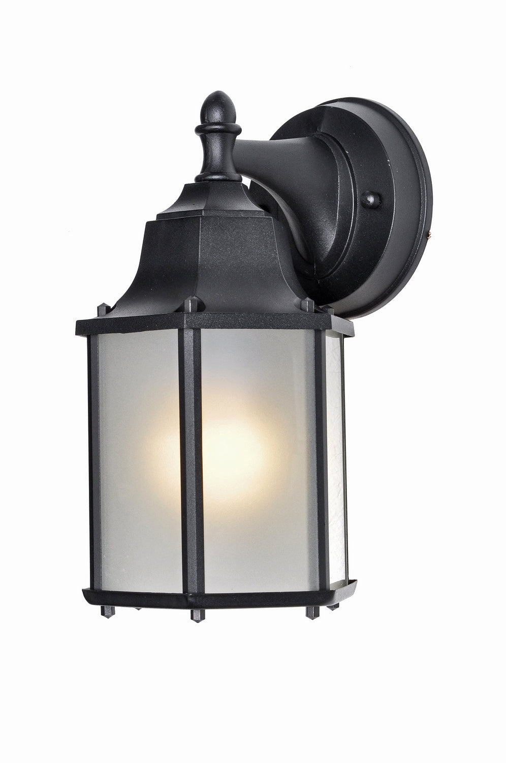 Maxim - LED Outdoor Wall Sconce - Builder Cast LED E26 - Black- Union Lighting Luminaires Decor