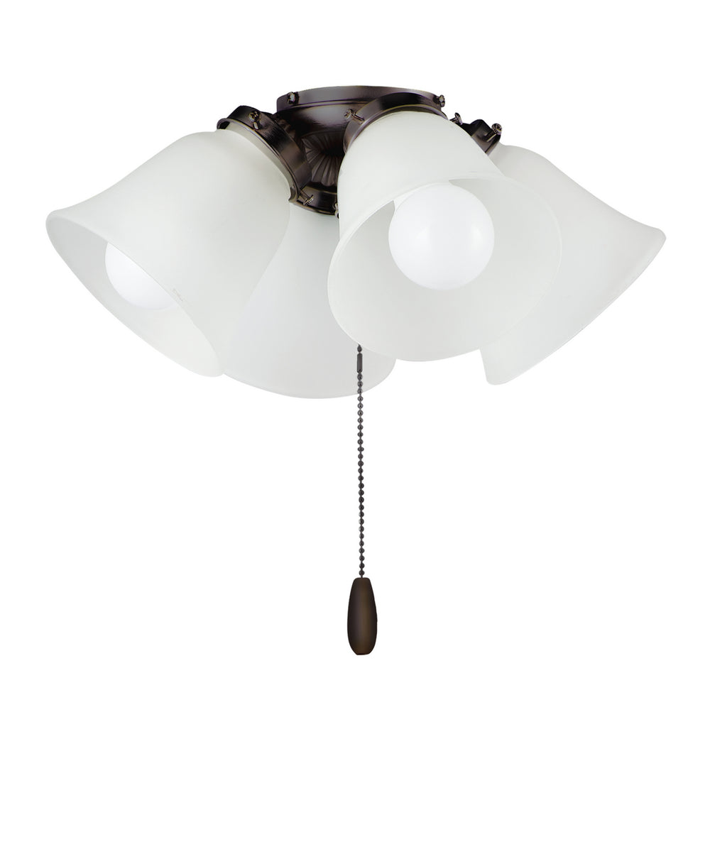 Maxim - LED Ceiling Fan Light Kit - Fan Light Kits - Oil Rubbed Bronze- Union Lighting Luminaires Decor