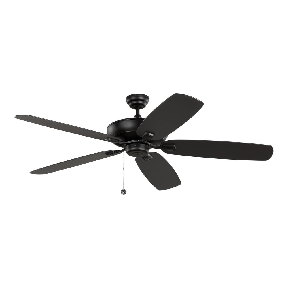 Generation Lighting Canada - 60" Ceiling Fan - Colony - Midnight Black- Union Lighting Luminaires Decor