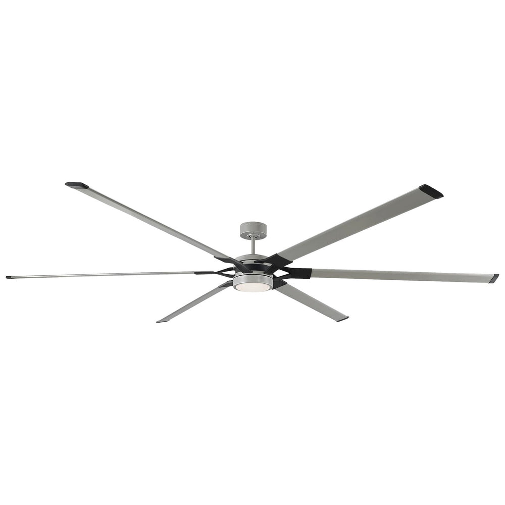 Visual Comfort Fan Canada - 96" Ceiling Fan - Loft - Painted Brushed Steel- Union Lighting Luminaires Decor