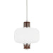 Hudson Valley Canada - One Light Pendant - Peekskill - Polished Nickel- Union Lighting Luminaires Decor