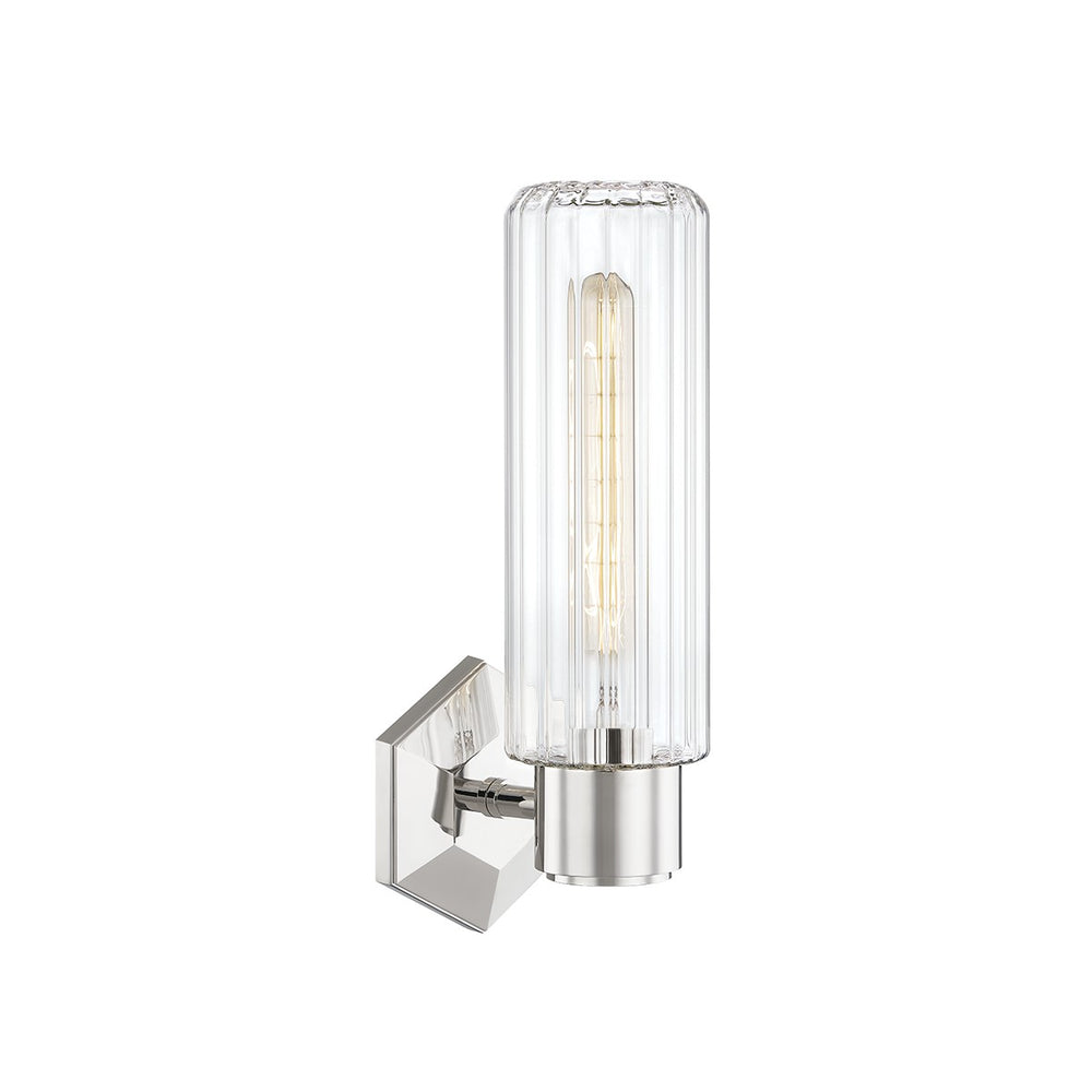 Hudson Valley Canada - One Light Wall Sconce - Roebling - Polished Nickel- Union Lighting Luminaires Decor