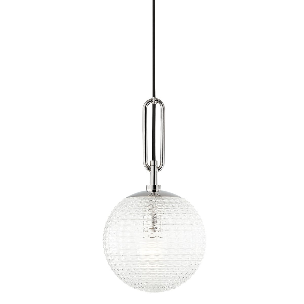 Hudson Valley Canada - One Light Pendant - Jewett - Polished Nickel- Union Lighting Luminaires Decor