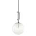 Hudson Valley Canada - One Light Pendant - Jewett - Polished Nickel- Union Lighting Luminaires Decor