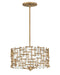 Fredrick Ramond Canada - LED Pendant - Farrah - Burnished Gold- Union Lighting Luminaires Decor