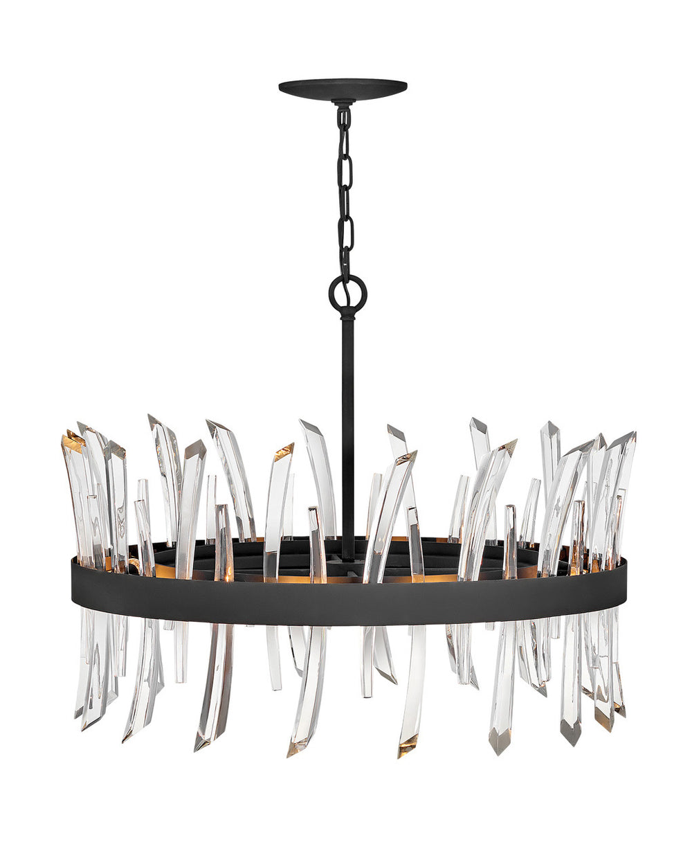 Fredrick Ramond Canada - LED Chandelier - Revel - Black- Union Lighting Luminaires Decor