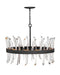 Fredrick Ramond Canada - LED Chandelier - Revel - Black- Union Lighting Luminaires Decor